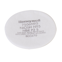 North&reg; Respirator Filters, Particulate Filter, N95 Filter Cam Industrial