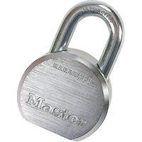 Padlocks, Keyed Different, Hardened Steel, 2-1/2" Width Cam Industrial