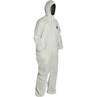 ProShield&reg; 60 Coveralls, Medium, White, Microporous Cam Industrial