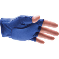 Doublures antichocs pour gants sans doigts, main droite, 6/T-petit, Paume en Synth&eacute;tique, Poignet &agrave; enfiler Cam Industrial