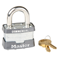 Pin Tumbler Padlock, Keyed Alike, Laminated Steel, 1-3/4" Width Cam Industrial