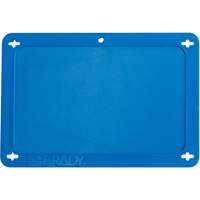 Blank Valve Tag, Plastic, 4-3/4" W x 3-1/4" H Cam Industrial