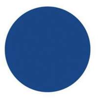 &eacute;tiquettes rondes inscriptibles, Cercle, 3" lo x 3" la, Bleu Cam Industrial