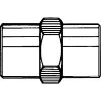 RACCORD FEMELLE HEXAGONAL(F)NPT1/8"(F)1/8"LAITON, Laiton Cam Industrial
