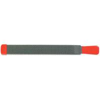 R&acirc;pe et lime pratique pour ferblantier avec poign&eacute;e coussin&eacute;e, Rectangulaire, 17-1/10", Demi-douce Cam Industrial