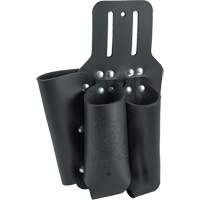 Pliers, Rule & Screwdriver Holder, Multiple Tool Holder, Leather, 3 Pockets Cam Industrial