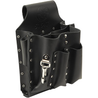 Tool Pouch, Multiple Tool Holder, Leather, 8 Pockets Cam Industrial