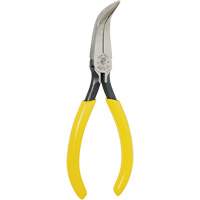 Curved Long-Nose Pliers, 6-1/4" L Cam Industrial