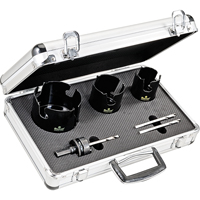 General Purpose Hole Saw Kits, 6 Pieces Cam Industrial