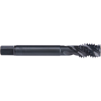 45° Spiral Flute Tap, High Speed Cobalt, 5/8"-11 Thread, 3-13/16" L Cam Industrial