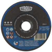 Cutting Disc, 6" x 1/16", 7/8" Arbor, Type 1, Aluminum Oxide, 10200 RPM Cam Industrial