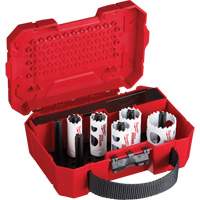 Hole Dozer Hole Saw Kit, 9 Pieces Cam Industrial