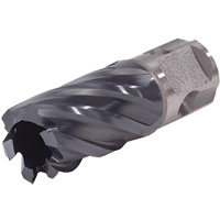 Fraise annulaire &agrave; tige universelle Icecut, Diam&egrave;tre de 7/16", Acier rapide, Profondeur de la coupe de 1", Tige 3/4" Cam Industrial