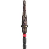 #2 Shockwave Impact Duty Step Drill Bit, 3/16" - 1/2" , 1/16" Increments, Titanium Cam Industrial