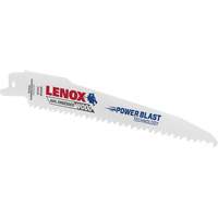 Reciprocating Wood Saw Blade, Bi-Metal, 6 TPI, 6" L x 3/4" W Cam Industrial