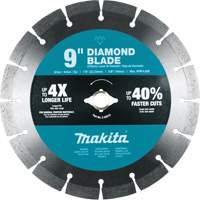 Lame diamant &agrave; bordure segment&eacute;e Cam Industrial