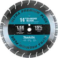 Lame diamant &agrave; bordure segment&eacute;e Ultra-Premium Plus Cam Industrial
