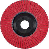 Flap Disc, 4-1/2" x 5/8"-11, Type 27, 40 Grit, Ceramic Cam Industrial