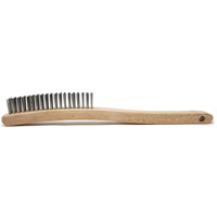 Brosse de nettoyage, Acier inoxydable, 4 x 19 rangs de fils, Longueur 13-11/16" Cam Industrial