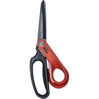 Heavy-Duty Titanium Coated Tradesman Shears, 10", Rings Handle Cam Industrial