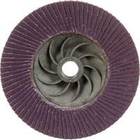 Disque &agrave; lamelles &agrave; changement rapide 769F, 4-1/2" x 5/8"-11, Type 27, Grain 120+, C&eacute;ramique Cam Industrial