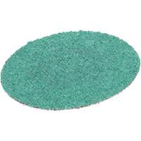 Roloc Green Corps Abrasive Disc, 2" Dia., 80 Grit, Aluminum Oxide Cam Industrial