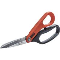 Stainless Steel All Purpose Tradesman Shears, 8-1/2", Rings Handle Cam Industrial