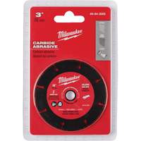 Carbide Abrasive Blade, 3" x 3/8" Arbor, Silicon Carbide, 20000 RPM Cam Industrial