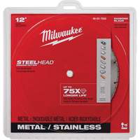 Steelhead Diamond Cut-Off Circular Saw Blade, 12", Metal Use Cam Industrial