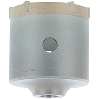 Foret SDS-Plus &agrave; pointe au carbure et paroi mince, 2-9/16", Profondeur de la coupe de 3" Cam Industrial
