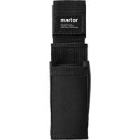 Medium Fabric Belt Holster with Clip, Knife Holder, Nylon, 2 Pockets Cam Industrial
