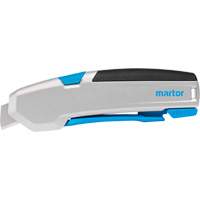 Secupro 625 Retractable Safety Knife with Short Blade, 15 mm, Heavy-Duty, Aluminum Handle Cam Industrial