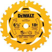 Framing Circular Saw Blade, 6-1/2", 18 Teeth, Wood Use Cam Industrial