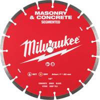 Segmented Masonry & Concrete Diamond Blade, 14", Stone/Concrete/Brick/Tile Use Cam Industrial