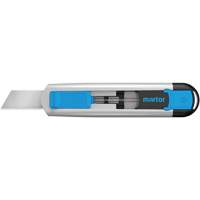 SECUNORM 540 Retractable Knife with Styropor Blade No. 17940, 36 mm, Stainless Steel, Heavy-Duty, Aluminum Handle Cam Industrial
