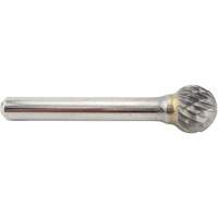 Ball Shape Carbide Shipyard Bur, SD-5, 1/2" Dia., 1/4" Shank, 7/16" Depth of Cut Cam Industrial