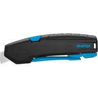 SECUPRO 425 Safety Knife with Rounded-Tip Trapezoid Blade, 15 mm, Plastic Handle Cam Industrial