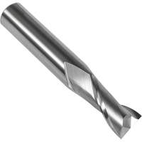 Fraise en bout carr&eacute;e 30° S108, 1/4" dia., 2-1/2" lo, 2 cannelures, 1/4" tige, Carbure Cam Industrial
