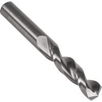 Stub Drill Bit with Parabolic Flutes, #26, High Speed Steel, 1" Flute, 135° Point Cam Industrial