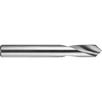 Spotting Drill, Bright, Short Length, 1/2", High Speed Steel, 120° Point Cam Industrial