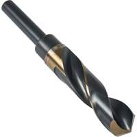 1/2" Reduced Shank Drill Bit, 17/32", High Speed Cobalt, 3" Flute, 118° Point Cam Industrial