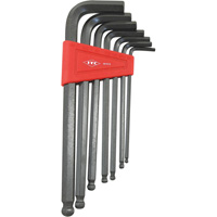 Ball Nose Hex Key Set, 7 Pcs., Imperial Cam Industrial