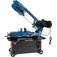 JHVG-712 Metal Bandsaw, Horizontal, 7" Round and 7" x 12" Rectangular Cutting Capacity Cam Industrial