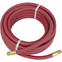 Heavy-Duty Air Hose, Air, PVC, 3/8" dia. x 25', 300 psi, 3/8" NPT Cam Industrial