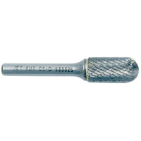 JET-KUT Round Nose Shape Bur, 1/4" Dia., 5/8" Depth of Cut Cam Industrial
