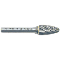 Fraise &agrave; bout rond F5-NF 1/4" pour aluminium/mat&eacute;riaux non ferreux, 1/2" dia. Cam Industrial
