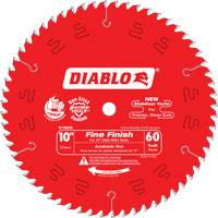 Lames de scie pour entrepreneur - Lames de scie finition fine, 10", 60 dents, Pour Bois Cam Industrial