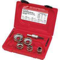 Sheet Metal Carbide Cutter Electrician's Kit, 7 Pieces Cam Industrial