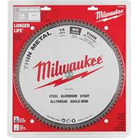 Endurance&reg; Circular Saw Blade, 14", 90 Teeth, Metal Use Cam Industrial