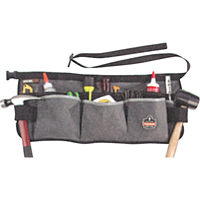 13-Pocket Waist Aprons, Canvas, Grey Cam Industrial